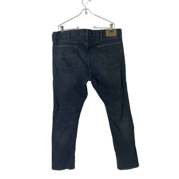 Polo Ralph Lauren The Varick Slim Straight Dark Wash Blue Jeans 38X34